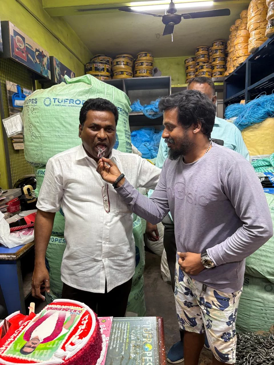 மார்ச் 17 2026  எனது பிறந்த நாள் அன்று என்னை நேரில் வாழ்த்தியப் போது.