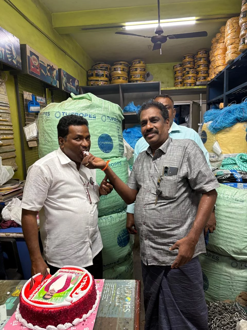 மார்ச் 17 2026  எனது பிறந்த நாள் அன்று என்னை நேரில் வாழ்த்தியப் போது.