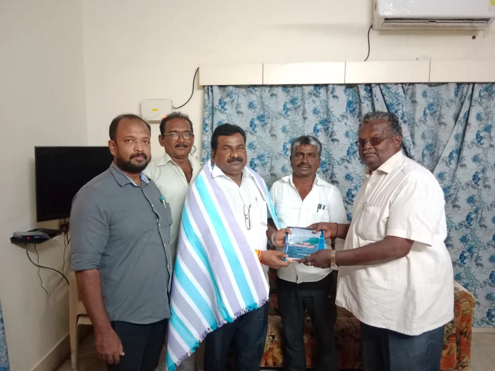 தூத்துக்குடியில் நம் உறவுகள் என்னை இன்று 14/08/24 வந்து சந்தித்தபோது