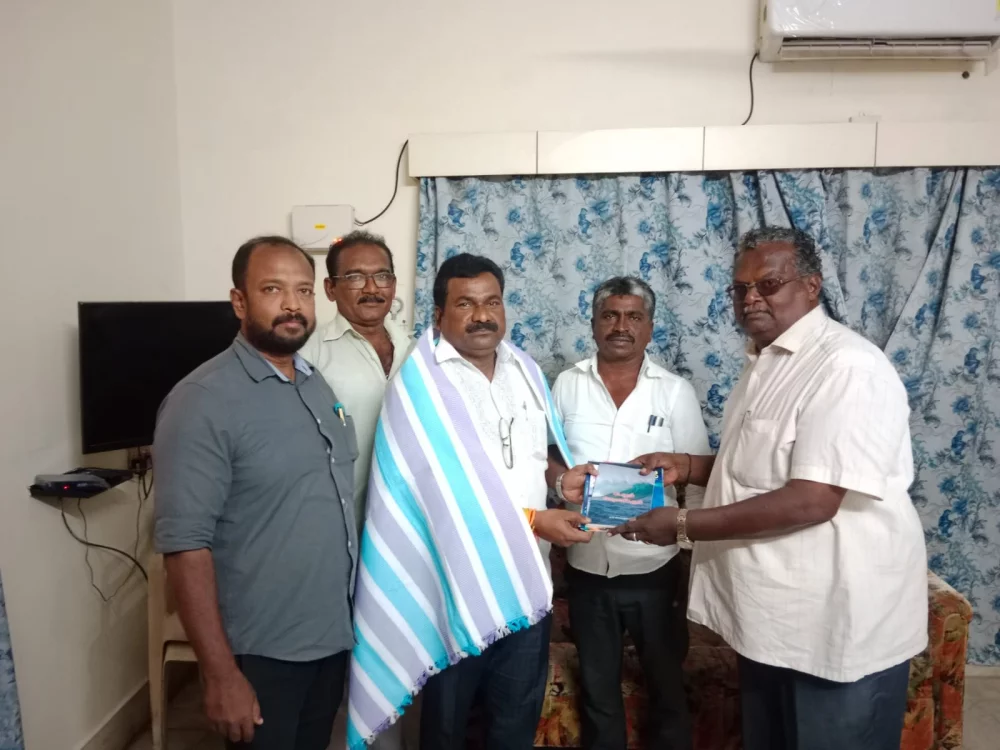 தூத்துக்குடியில் நம் உறவுகள் என்னை இன்று 14/08/24 வந்து சந்தித்தபோது