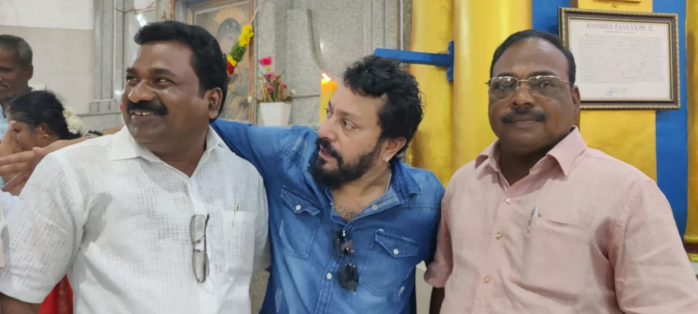 தூத்துக்குடியில் நடைபெற்ற நிகழ்ச்சியில் நடிகரும் இயக்குனரும் திரு ஸ்ரீநாத் அவர்களுடன் நான்.