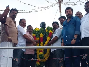 17/11/24 அன்று ஐயா ராவ்பகதூர் குரூஸ் பெர்னாண்டு சிலைக்கு மாலை அணிவித்தது  சிறப்பித்து பரதவர் மக்களின் பெரும் ஆதரவை பெற்ற போது.