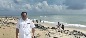பாண்டிச்சேரி கடற்கரையில் இன்று 07/12/24