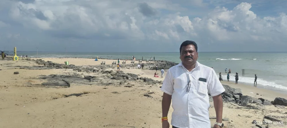 பாண்டிச்சேரி கடற்கரையில் இன்று 07/12/24