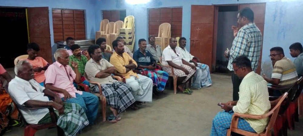 பரதவர் முன்னேற்றப் பேரவை சார்பாக இன்று 25/04/2022 மாலை கீழ வைப்பார் கிளை நிர்வாகிகள் அறிமுக கூட்டமும் ஆலோசனை கூட்டமும்  பரதவர் முன்னேற்றப் பேரவையின்  மாநில துணை பொதுச் செயலாளர்.  திரு. செல்வராயன் சாம்சன் அவர்கள் தலைமையில் நடைபெற்றது.