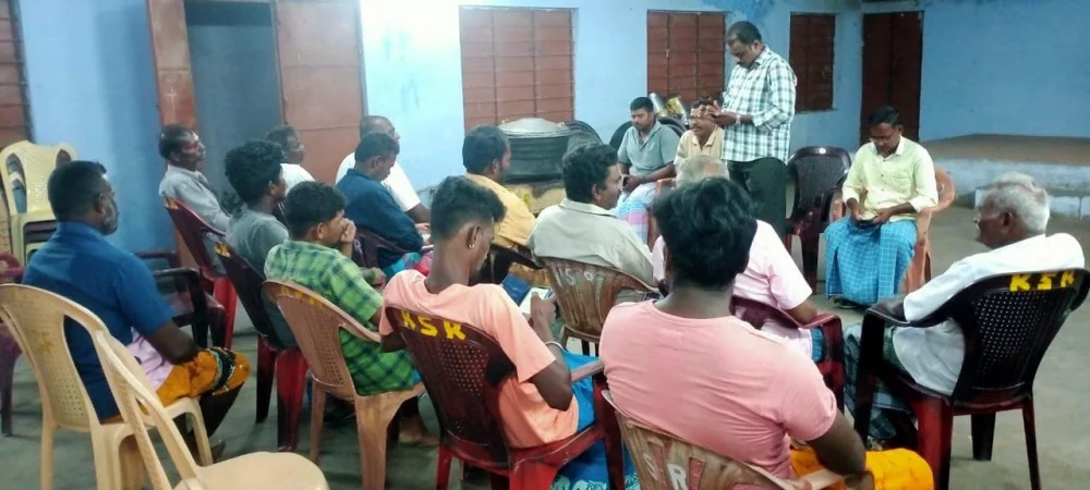 பரதவர் முன்னேற்றப் பேரவை சார்பாக இன்று 25/04/2022 மாலை கீழ வைப்பார் கிளை நிர்வாகிகள் அறிமுக கூட்டமும் ஆலோசனை கூட்டமும்  பரதவர் முன்னேற்றப் பேரவையின்  மாநில துணை பொதுச் செயலாளர்.  திரு. செல்வராயன் சாம்சன் அவர்கள் தலைமையில் நடைபெற்றது.