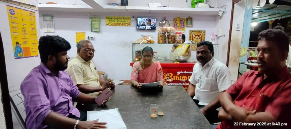 தஞ்சை தளபதி நாகை மன்னன் மாவீரன் வருணகுலத்தான் அவர்களை சுதந்திர போராட்ட வீரராக இந்திய அரசு அறிவித்த தை கொண்டாடும் விதமாக விழாவை நாகையில் நடத்துவதற்கு ஒத்துழைப்பு தர வேண்டி பேராசிரியர் திருமதி சாந்தகுமாரி அவர்களை சந்தித்து ஆதரவு பெற்ற போது.