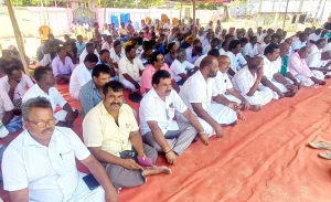 மீனவர்களின் பல்வேறு கோரிக்கைகளை வலியுறுத்தி ராமநாதபுரத்தில் தங்கச்சிமடம் பகுதியில் நடைபெறுகின்ற அனைத்து மீனவ சங்கங்கள் கூட்டமைப்பு சார்பாக நடைபெற்ற கூட்டத்தில் பரதவர் முன்னேற்றப் பேரவை சார்பாகவும்  கலந்துகொண்டு உரையாற்றியபோது.