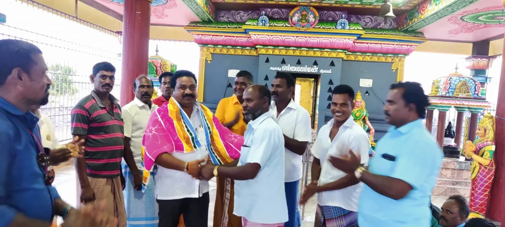 பரதவர் முன்னேற்றப் பேரவை சார்பாக முனைவர் தி.முத்து கண்ணப்பர் படைப்பான சங்க இலக்கியத்தில் நெய்தல்நிலம் நூல் வெளியீட்டு விழாவிற்கு செங்கல்பட்டு மாவட்டத்தில் உள்ள அனைத்து மீனவர் கிராமங்களுக்கும் அழைப்புக் கொடுக்கப்பட்டு நிகழ்ச்சிக்கு வருமாறு அழைத்த போது.