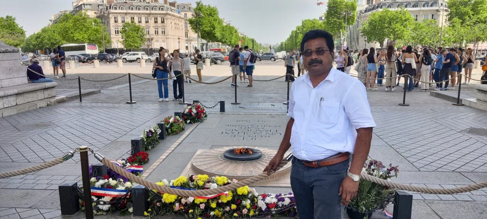 இன்று சுசர்லாந்து நாட்டிலுள்ள ஐநா சபையில் மீனவர்களுக்கு வழங்கக்கூடிய மானியங்களை நிறுத்துவது சம்பந்தமான தீர்மானத்தை எதிர்ப்பு தெரிவிக்கும் விதமாக இந்தியாவிலிருந்து மீனவப் பிரதிநிதிகள் வந்து நமது நியாயமான கோரிக்கையை ஐநா சபையில் நேற்று முன்வைத்தோம்.