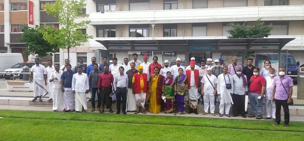 இன்று சுசர்லாந்து நாட்டிலுள்ள ஐநா சபையில் மீனவர்களுக்கு வழங்கக்கூடிய மானியங்களை நிறுத்துவது சம்பந்தமான தீர்மானத்தை எதிர்ப்பு தெரிவிக்கும் விதமாக இந்தியாவிலிருந்து மீனவப் பிரதிநிதிகள் வந்து நமது நியாயமான கோரிக்கையை ஐநா சபையில் நேற்று முன்வைத்தோம்.