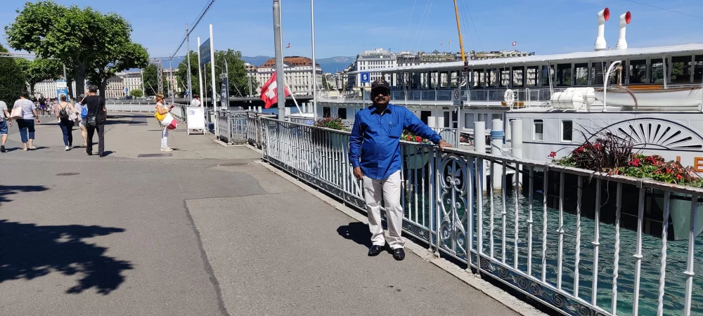 இன்று சுசர்லாந்து நாட்டிலுள்ள ஐநா சபையில் மீனவர்களுக்கு வழங்கக்கூடிய மானியங்களை நிறுத்துவது சம்பந்தமான தீர்மானத்தை எதிர்ப்பு தெரிவிக்கும் விதமாக இந்தியாவிலிருந்து மீனவப் பிரதிநிதிகள் வந்து நமது நியாயமான கோரிக்கையை ஐநா சபையில் நேற்று முன்வைத்தோம்.