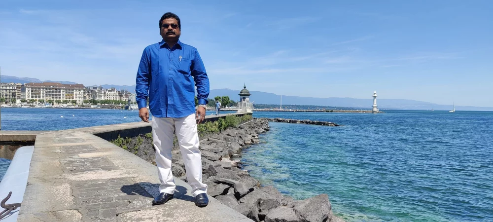 இன்று சுசர்லாந்து நாட்டிலுள்ள ஐநா சபையில் மீனவர்களுக்கு வழங்கக்கூடிய மானியங்களை நிறுத்துவது சம்பந்தமான தீர்மானத்தை எதிர்ப்பு தெரிவிக்கும் விதமாக இந்தியாவிலிருந்து மீனவப் பிரதிநிதிகள் வந்து நமது நியாயமான கோரிக்கையை ஐநா சபையில் நேற்று முன்வைத்தோம்.