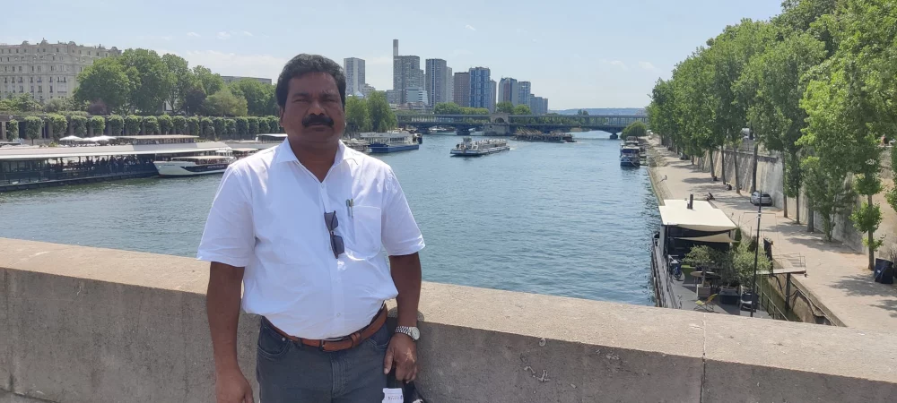 இன்று சுசர்லாந்து நாட்டிலுள்ள ஐநா சபையில் மீனவர்களுக்கு வழங்கக்கூடிய மானியங்களை நிறுத்துவது சம்பந்தமான தீர்மானத்தை எதிர்ப்பு தெரிவிக்கும் விதமாக இந்தியாவிலிருந்து மீனவப் பிரதிநிதிகள் வந்து நமது நியாயமான கோரிக்கையை ஐநா சபையில் நேற்று முன்வைத்தோம்.