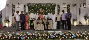 பரதவர் முன்னேற்றப் பேரவையின் அமைப்பு செயலாளர் திரு.ஆரோக்கியராஜ்  அவர்களின் கோயம்புத்தூரில் நடைபெற்ற இல்லத் திருமண விழாவில் பரதவர் முன்னேற்றப் பேரவையின் நிர்வாகிகளுடன் கலந்து கொண்ட போது.