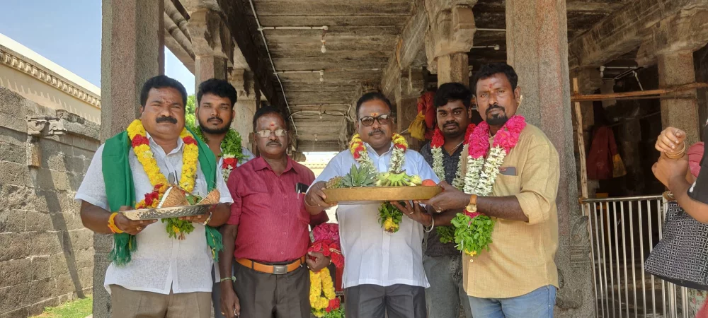 திருவிடந்தை நித்திய கல்யாண பெருமாள் ஆலயத்தில் அவருக்கு நமது முன்னோர்கள் எடுத்த சதய நட்சத்திரம்  கும்ப ராசியில் இன்று பரதவர் முன்னேற்ற பேரவை சார்பில் விழா எடுத்து சிறப்பித்தோம்.