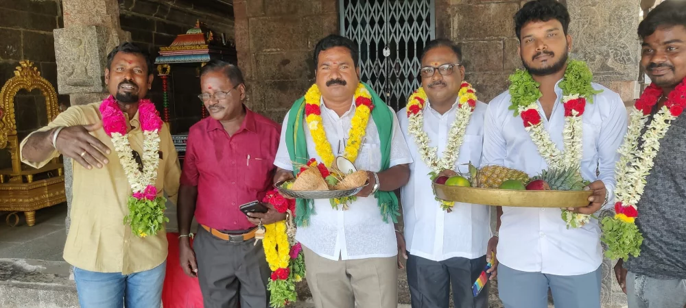 திருவிடந்தை நித்திய கல்யாண பெருமாள் ஆலயத்தில் அவருக்கு நமது முன்னோர்கள் எடுத்த சதய நட்சத்திரம்  கும்ப ராசியில் இன்று பரதவர் முன்னேற்ற பேரவை சார்பில் விழா எடுத்து சிறப்பித்தோம்.