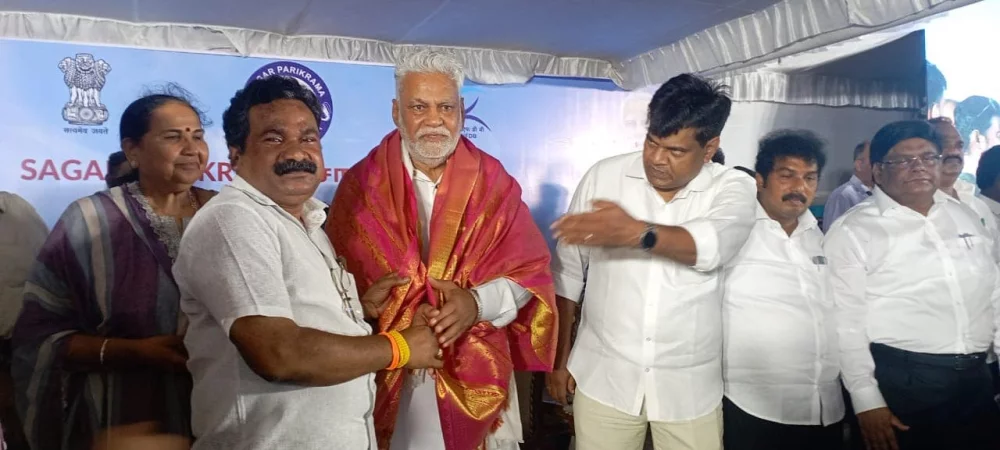 இன்று சாகர் பரிகிரமா IX 2023 நிகழ்ச்சி மத்திய மீனவளத்துறை அமைச்சர் மாண்புமிகு பர்ஷோத்தம் ரூபாலா ஜீ அவர்கள் கலந்து கொண்ட நிகழ்ச்சி இன்று சென்னை காசிமேடு துறைமுகத்தில் நடைபெற்றது.