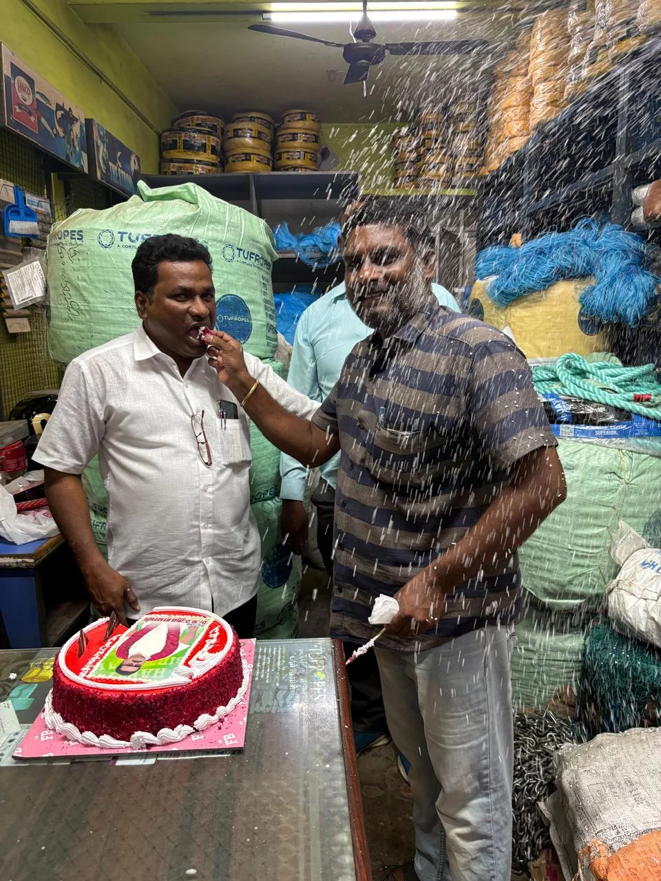 மார்ச் 17 2026  எனது பிறந்த நாள் அன்று என்னை நேரில் வாழ்த்தியப் போது.
