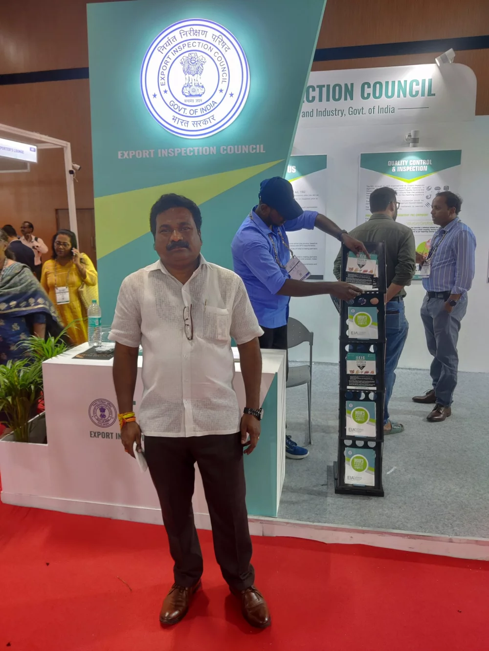 Seafood expo Bharat 2025 இல் கலந்து கொண்டு பங்களிப்பு செலுத்திய தருணம்.
