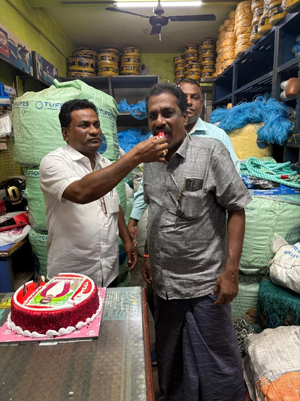 மார்ச் 17 2026  எனது பிறந்த நாள் அன்று என்னை நேரில் வாழ்த்தியப் போது.