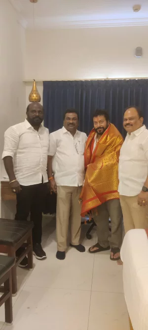 இந்த 2026 தேர்தலில் தூத்துக்குடியின் தமிழக வெற்றி கழகத்தின் வெற்றி வேட்பாளராக தூத்துக்குடியில் நிறுத்தப்பட்டு வெற்றி வாய்ப்புக்காக காத்திருக்கும் நண்பர் ஸ்ரீநாத்