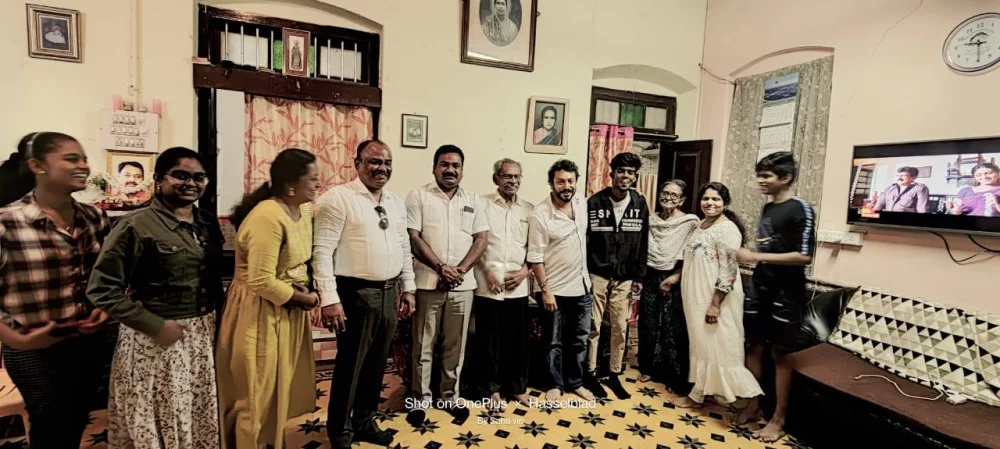 இந்த 2026 தேர்தலில் தூத்துக்குடியின் தமிழக வெற்றி கழகத்தின் வெற்றி வேட்பாளராக தூத்துக்குடியில் நிறுத்தப்பட்டு வெற்றி வாய்ப்புக்காக காத்திருக்கும் நண்பர் ஸ்ரீநாத்