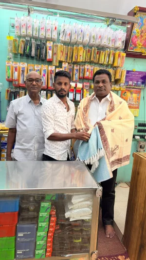 மார்ச் 17 2026  எனது பிறந்த நாள் அன்று என்னை நேரில் வாழ்த்தியப் போது.
