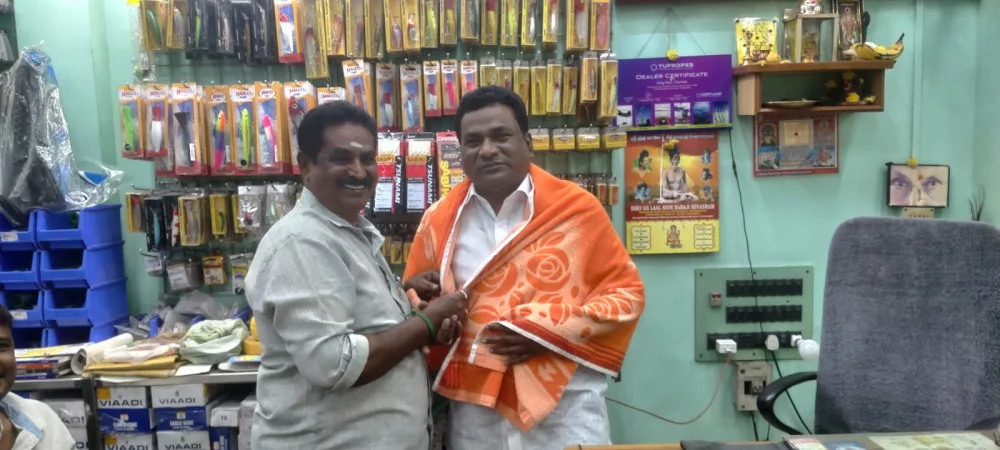 மார்ச் 17 2026  எனது பிறந்த நாள் அன்று என்னை நேரில் வாழ்த்தியப் போது.