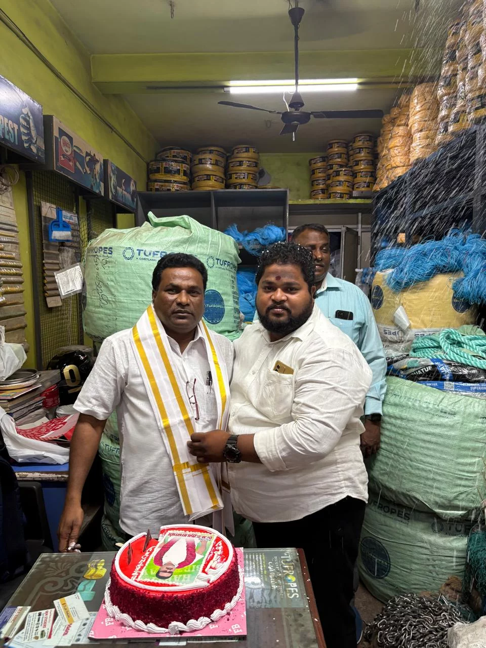 மார்ச் 17 2026  எனது பிறந்த நாள் அன்று என்னை நேரில் வாழ்த்தியப் போது.