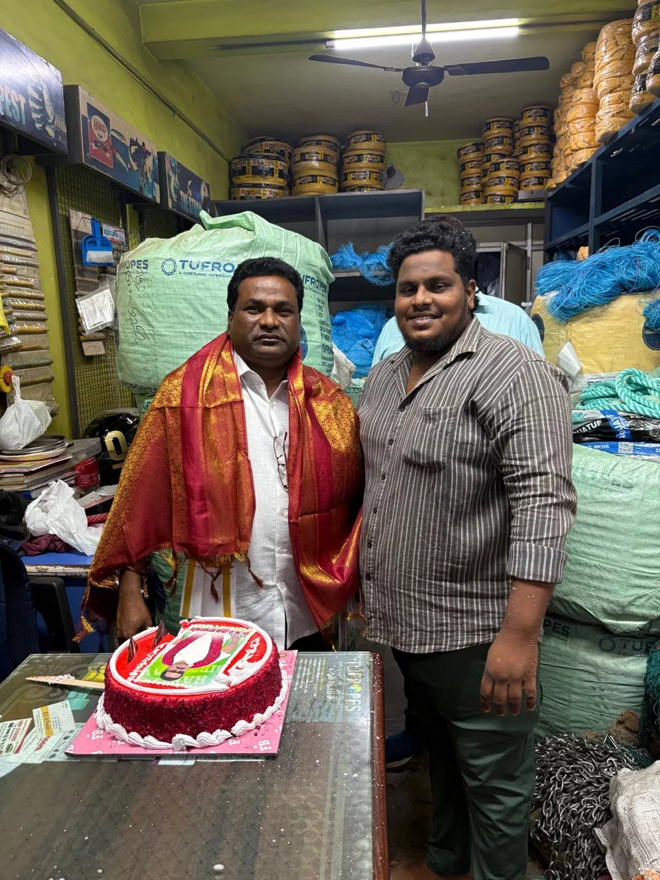 மார்ச் 17 2026  எனது பிறந்த நாள் அன்று என்னை நேரில் வாழ்த்தியப் போது.